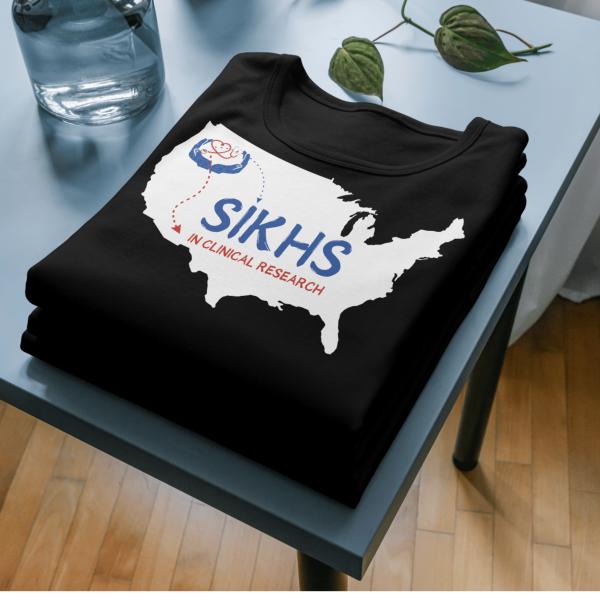 SIKHS in Clinical Research T-Shirt (Small Size)