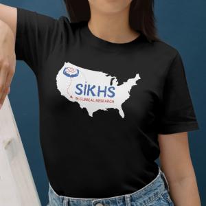 SIKHS in Clinical Research T-Shirt (Small Size)